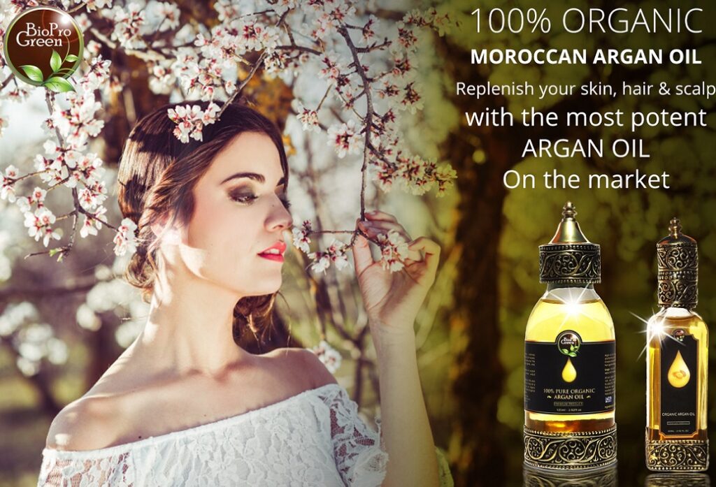 100% organic moroccan argan oil